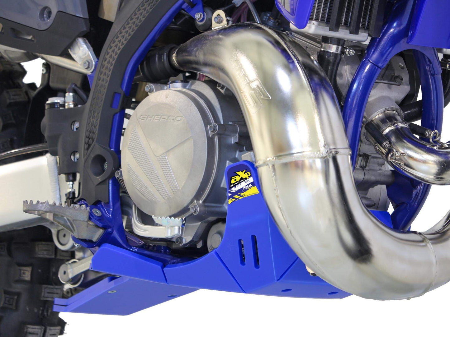 Cubrecarter Sherco SE250 / SE300 FACTORY 2 tiempos con proteccion de bieleta 2025 AX1756