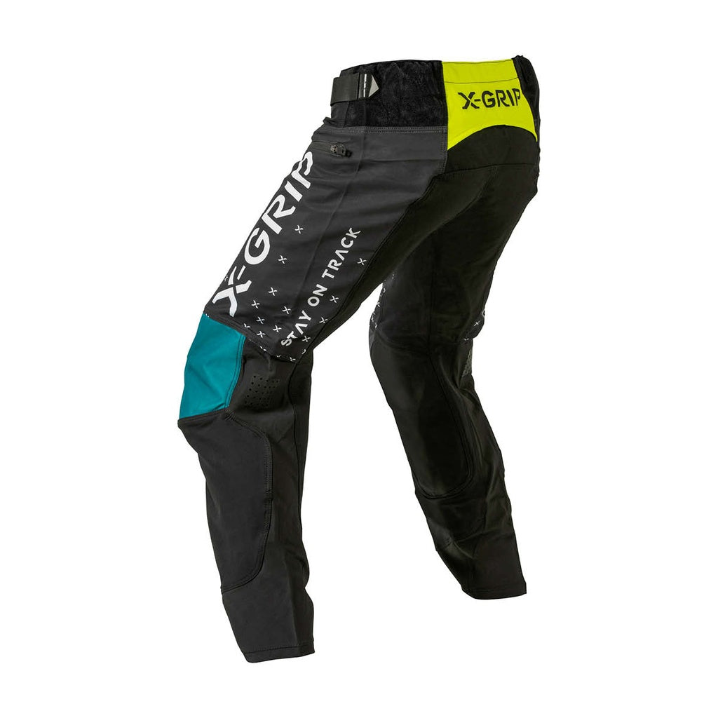 Uniforme X-grip tungsten (black/petrol)