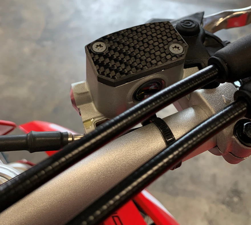 Tapas de depósito de freno P3 Carbon KTM / Husqvarna / GasGas | 2017-2025