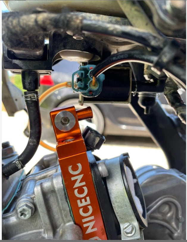 Kit bloque de reubicación de inyector TPI para KTM EXC250 EXC300 XC XCW TPI Six Days Husqvarna TE250i TE300i 2018-2023 GasGas EC300 EC250