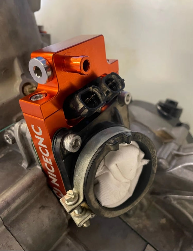 Kit bloque de reubicación de inyector TPI para KTM EXC250 EXC300 XC XCW TPI Six Days Husqvarna TE250i TE300i 2018-2023 GasGas EC300 EC250