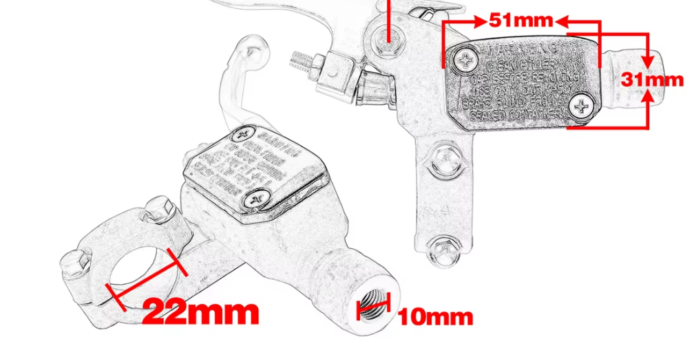 Bomba superior de clutch Genérica
