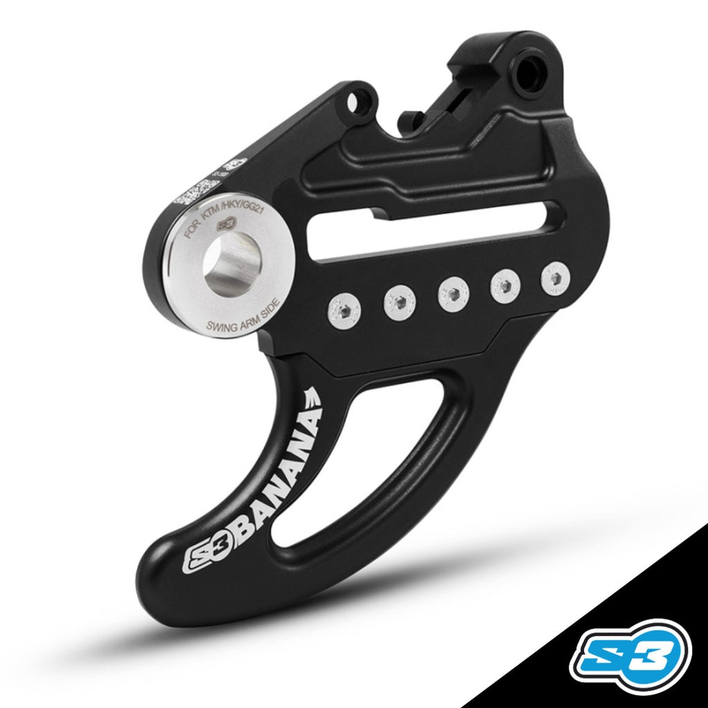 S3 - Protector, Disco, Trasero, "Banana", GasGas/KTM/Husqvarna/Sherco, DBB-0051