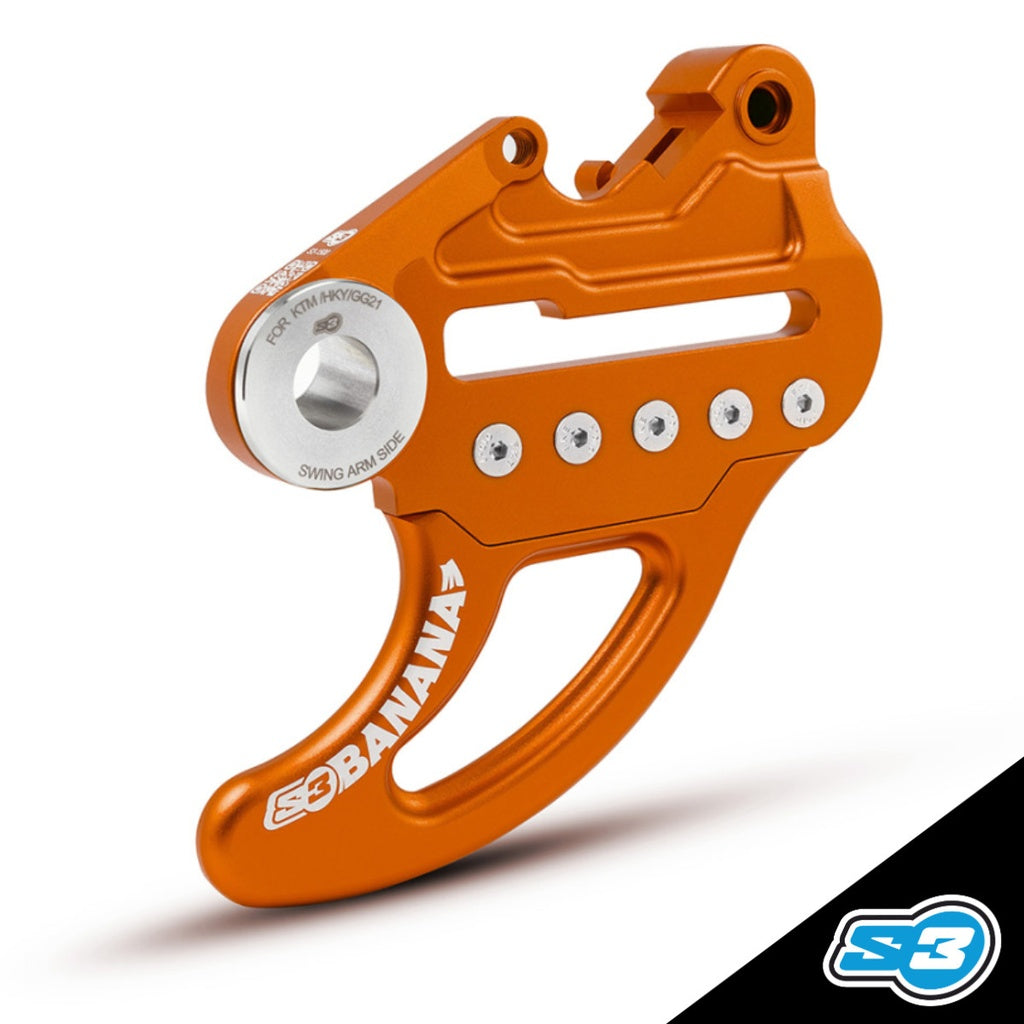 S3 - Protector, Disco, Trasero, "Banana", GasGas/KTM/Husqvarna/Sherco, DBB-0051