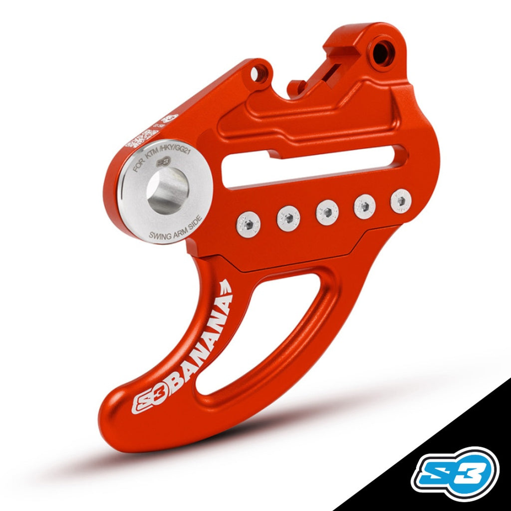 S3 - Protector, Disco, Trasero, "Banana", GasGas/KTM/Husqvarna/Sherco, DBB-0051