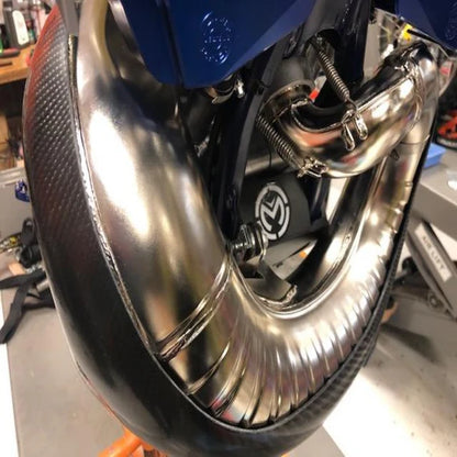 Protector mufla de carbono P3 MAXCoverage KTM/HQV/GASGAS 250/300 | 2019-2023