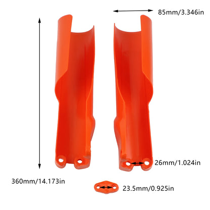 Protector de horquilla para KTM EXC
