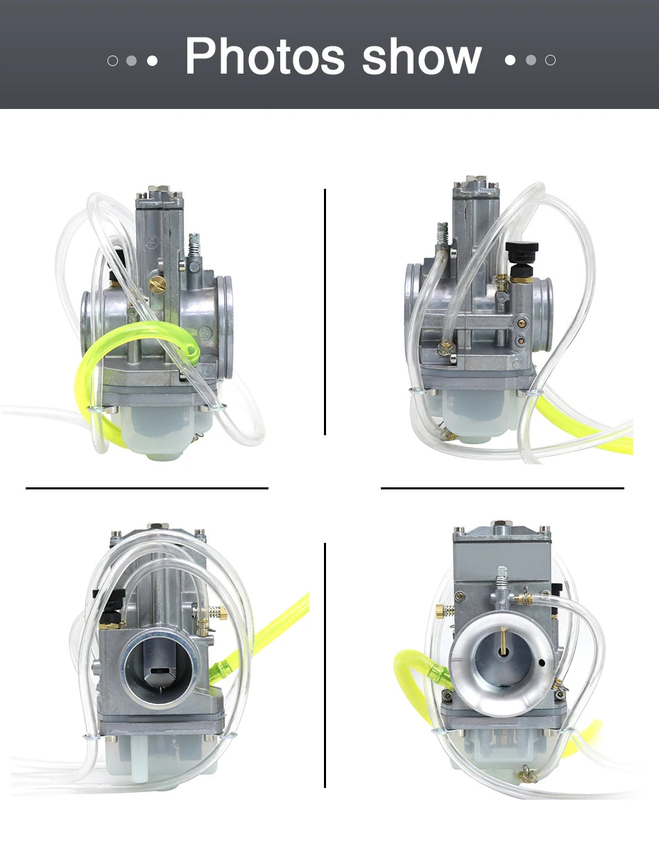 Carburador de chorro de potencia ajustable tipo LECTRON, ALconstar 38mm