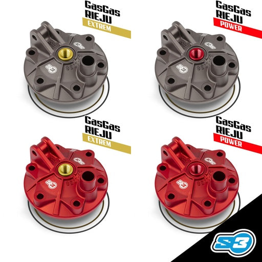 S3 - Kit, Culata, Enduro, RIEJU/GasGas, 18-Up