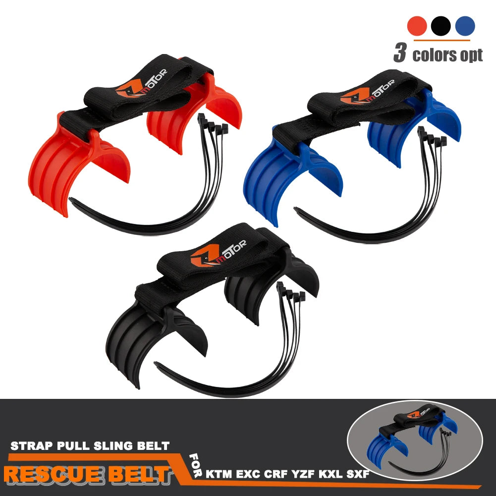 Kit de correas de sujeción delantera y trasera (universal)