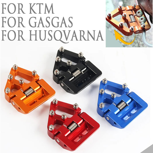 Pedal de freno trasero plegable