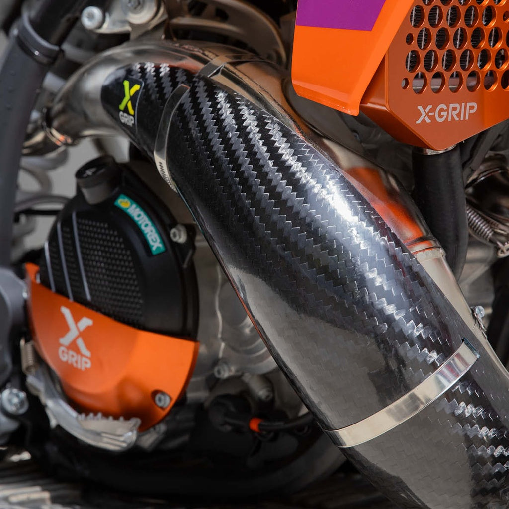 Protector de mufla de carbono X-GRIP
