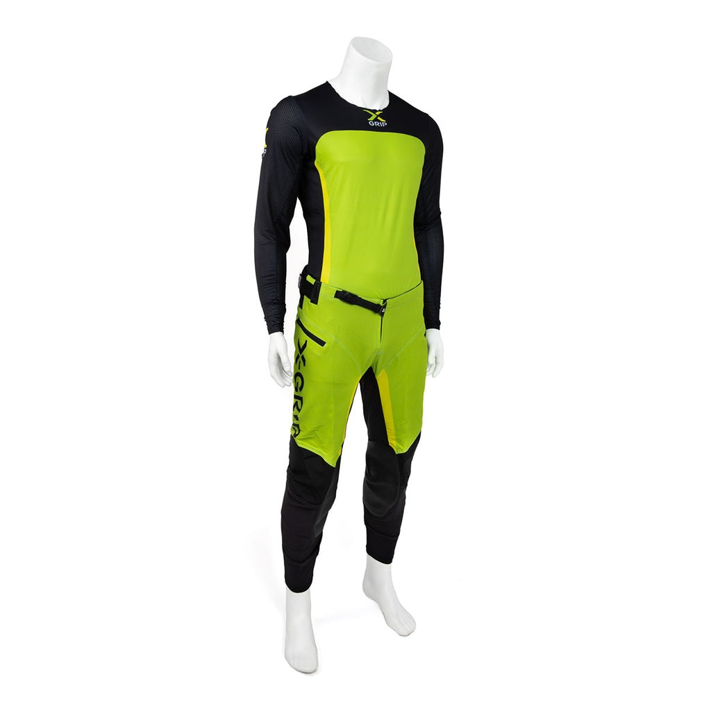 Jersey X-grip coleccion titanium (verde)