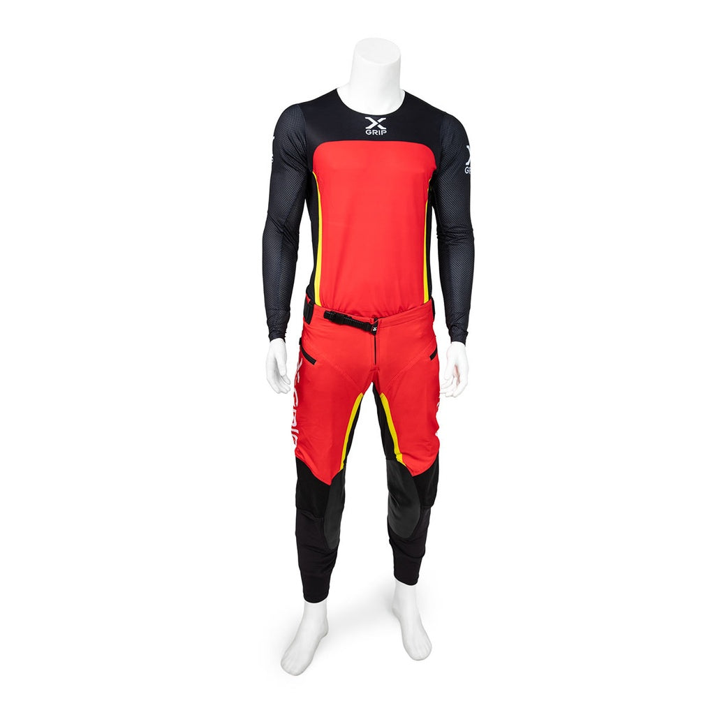 Jersey X-grip coleccion titanium (Rojo)