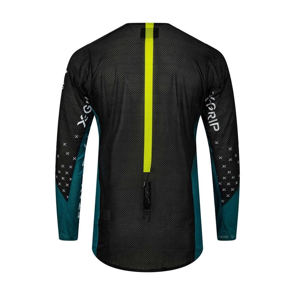 Uniforme X-grip tungsten (black/petrol)