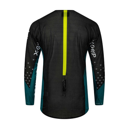 Uniforme X-grip tungsten (black/petrol)