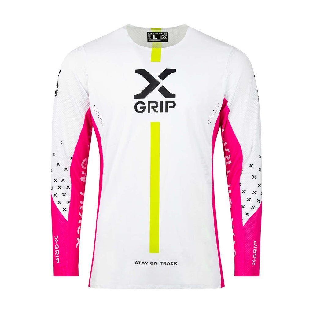 Uniforme X-grip tungsten (white/pink)