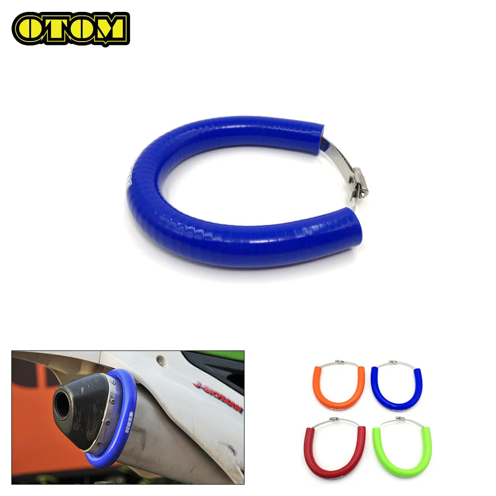 Anillo de Protección Universal para tubo de escape de motocicleta OTOM