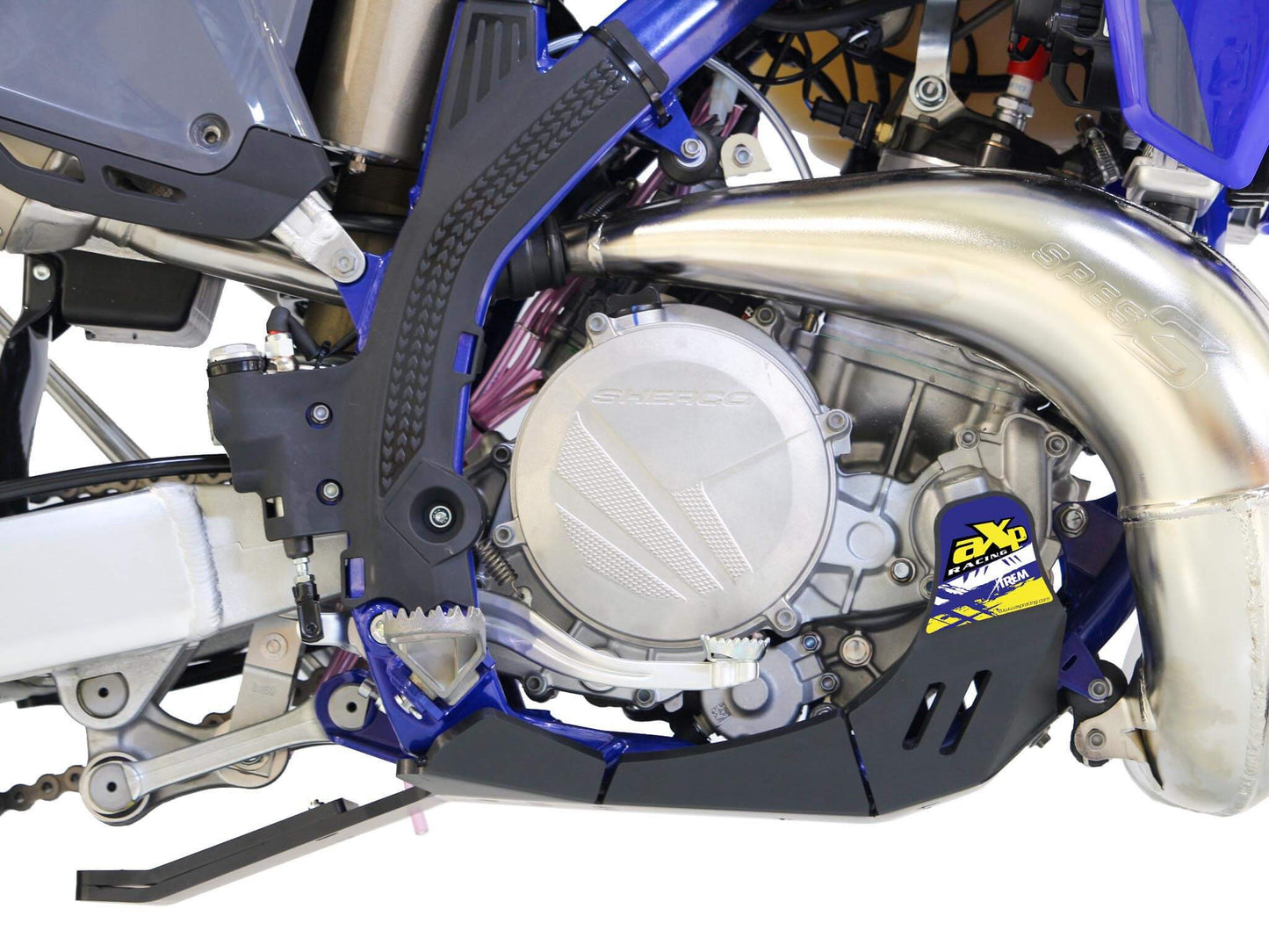 Cubrecarter Sherco SE250 / SE300 FACTORY 2 tiempos con proteccion de bieleta 2025  AX1756